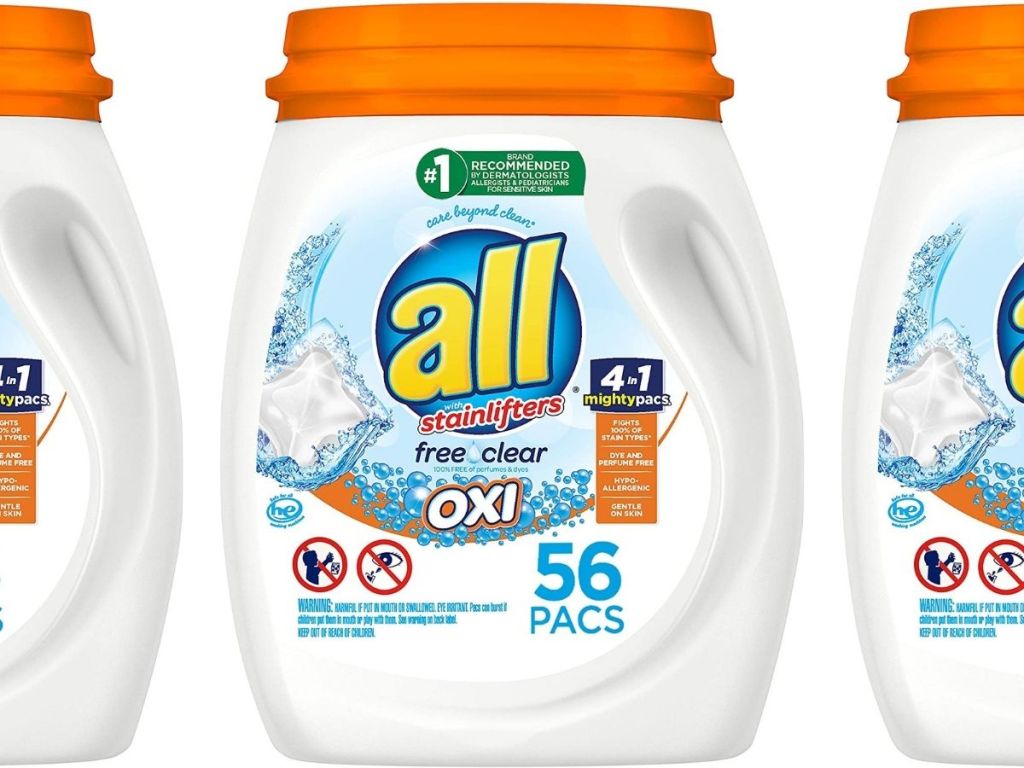 All Might Packs Laundry Detergent w Oxi