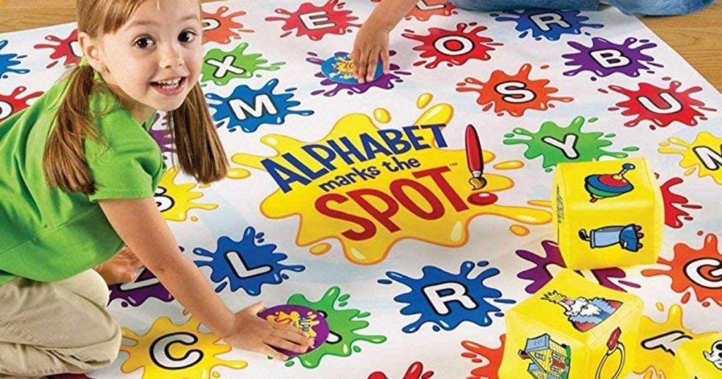 kids playing an Alphabet game