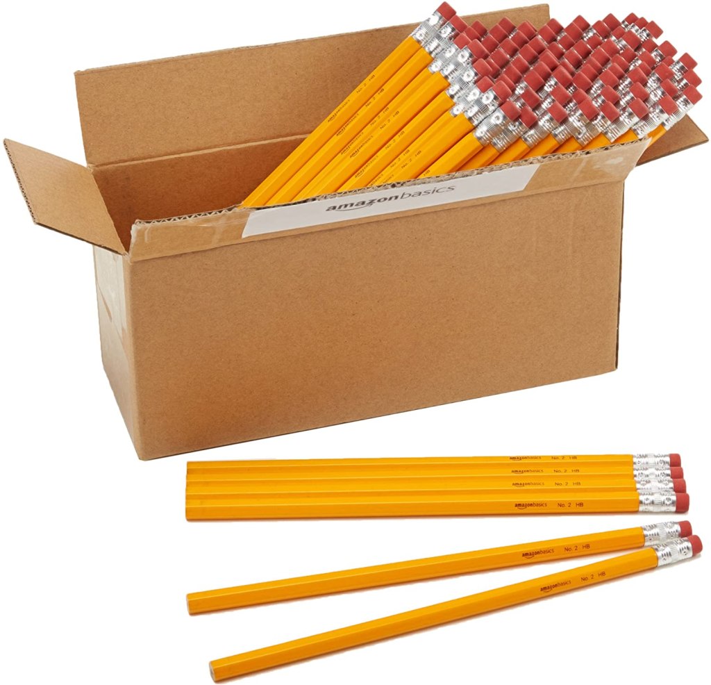 Amazon Basics Unsharpened Pencils