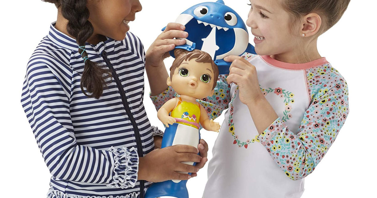 Baby Alive Baby Shark Doll Only 5 on (Regularly 25)