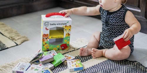 Baby Einstein My First Library Set Only $13.99 on Amazon (Just 97¢ Per Board Book)