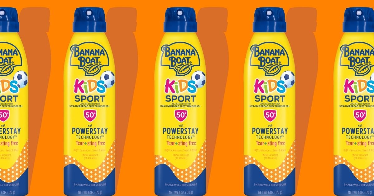 Banana Boat Kids Sunscreen Spray 2-Pack Only $10.48 Shipped on Amazon (Regularly $22)