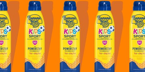 Banana Boat Kids Sunscreen Spray 2-Pack Only $10.48 Shipped on Amazon (Regularly $22)