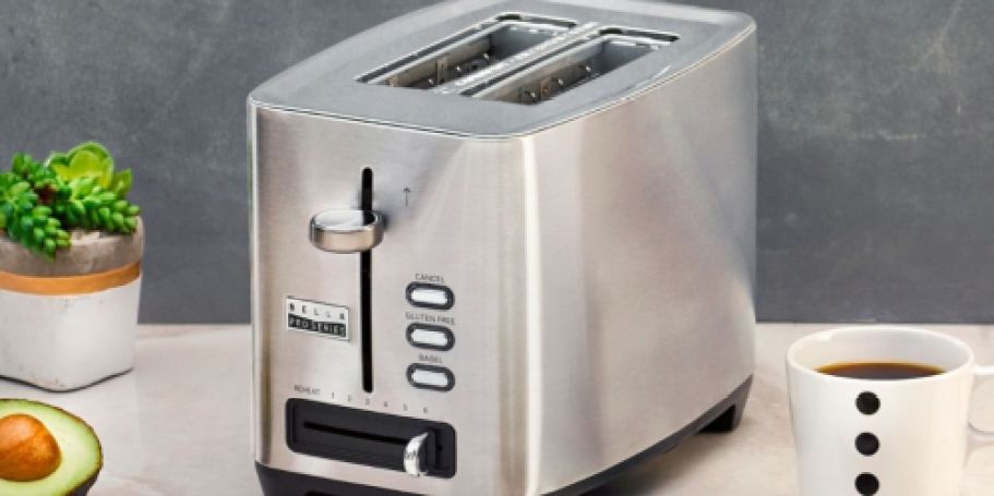 Bella Extra-Wide Slot Toaster Only $14.99 Shipped on BestBuy.com (Regularly $50)
