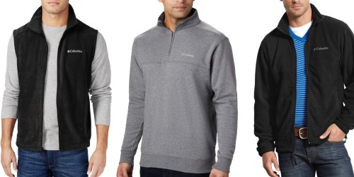 Columbia Men’s Fleece Pullovers from $11.96 on Macys.com (Regularly $60)