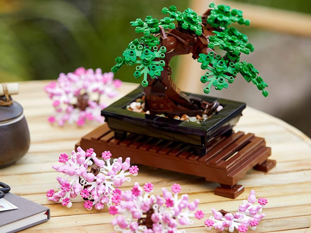 Bonsai tree themed LEGO set built