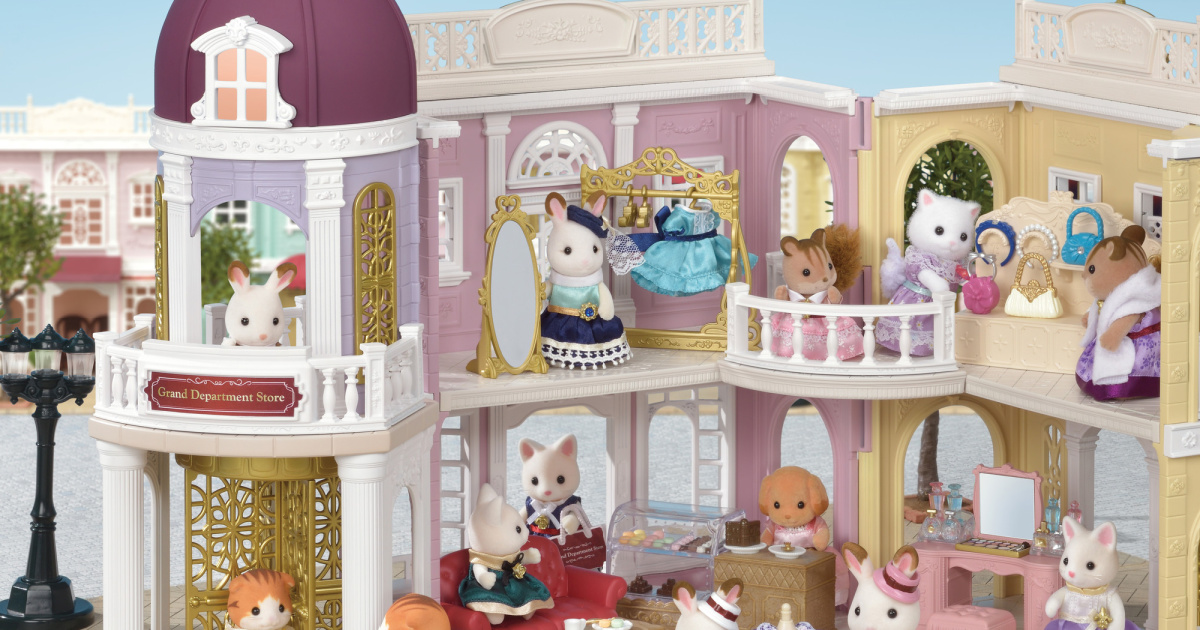 История фэмили. Sylvanian Families Town. Sylvanian Families Гранд Таун. Салливан Фэмили город.