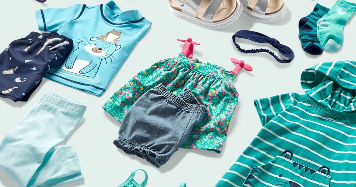 Up to 70% Off Carter’s Clearance Apparel | $5 Rompers, Leggings from $3 & More