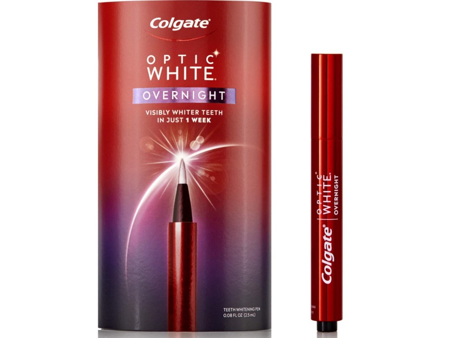 colgate optic whitening overnight pen