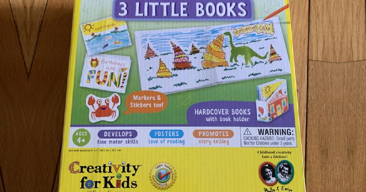 Creativity for Kids Create Your Own 3 Bitty Books