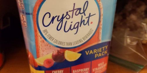 Crystal Light Drink Mix 44-Count Variety Pack Only $4.88 Shipped on Amazon