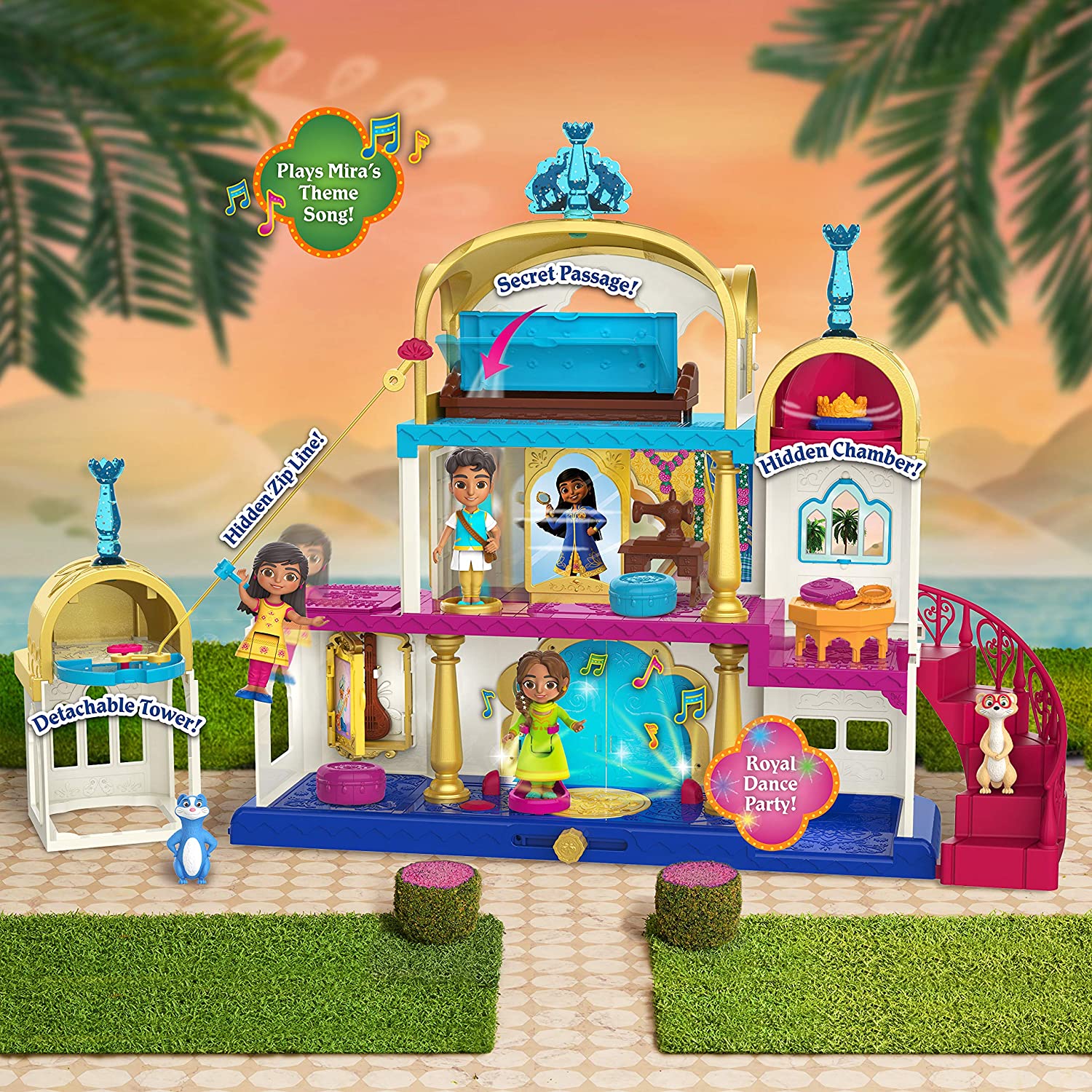 disney junior royal adventures palace playset