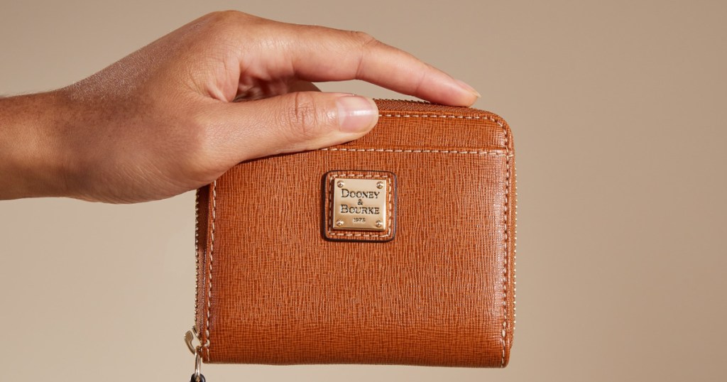 Dooney & Bourke Leather Wallet Only 44.99 on Zulily