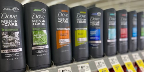 Dove Men+Care Body Wash 4-Pack Only $14.98 Shipped on Amazon | Just $3.74 Each