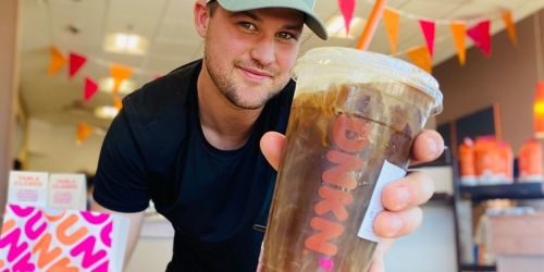 FREE Medium Iced Coffee for Dunkin Rewards Members (No Purchase Necessary)