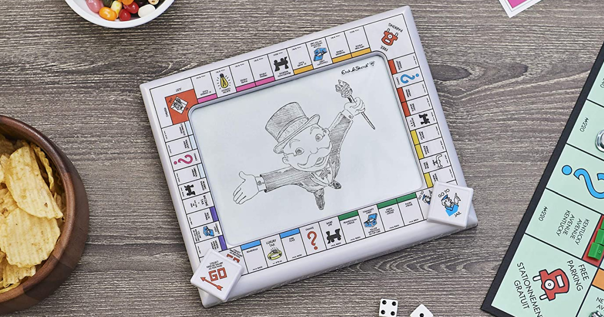 Etch A Sketch Classic Monopoly Edition Only $7.99 on Walmart.com (Regularly $20)