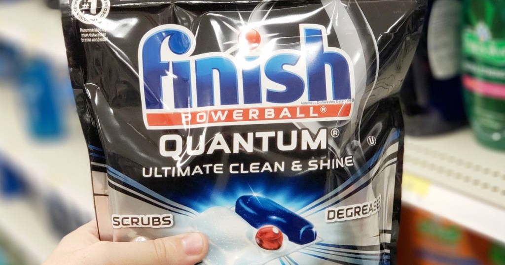 Finish Powerball Quantum Dishwasher Detergent Tabs 64-count Pack