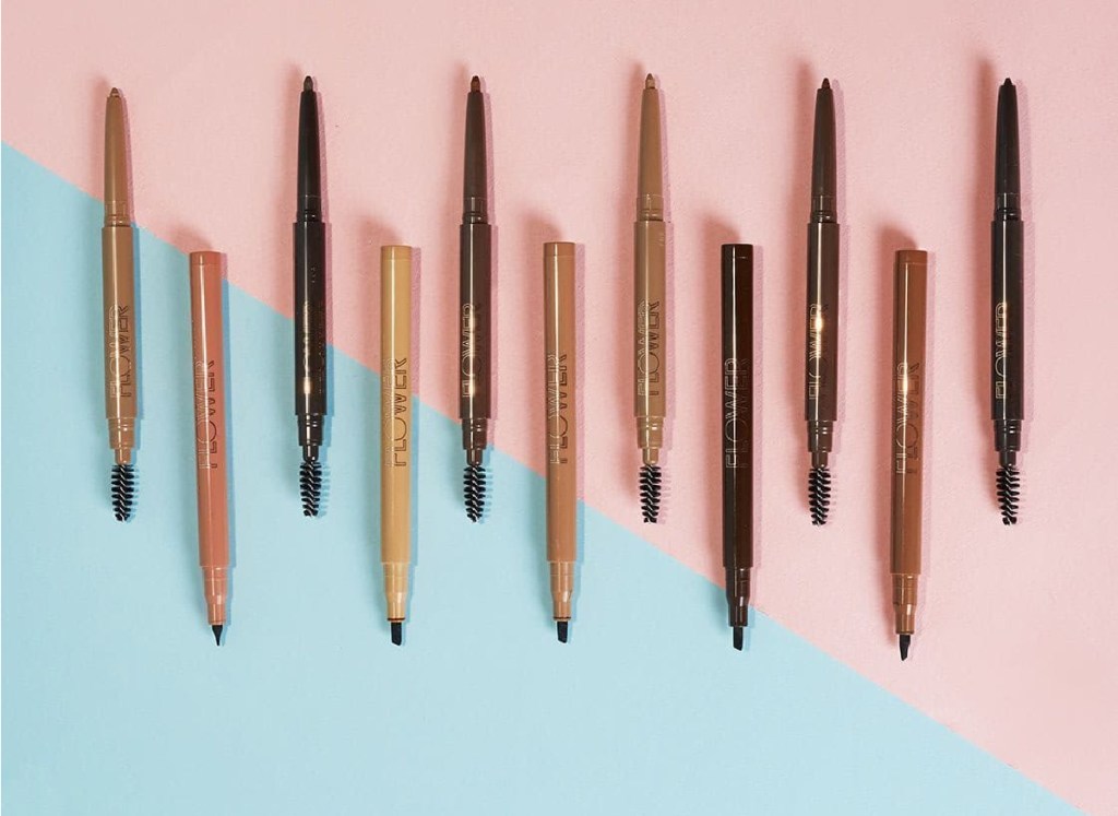 Variety of eyebrow pencils