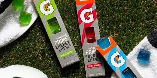 Gatorade Prime Energy Chews 96-Count Only $12.64 Shipped on Amazon