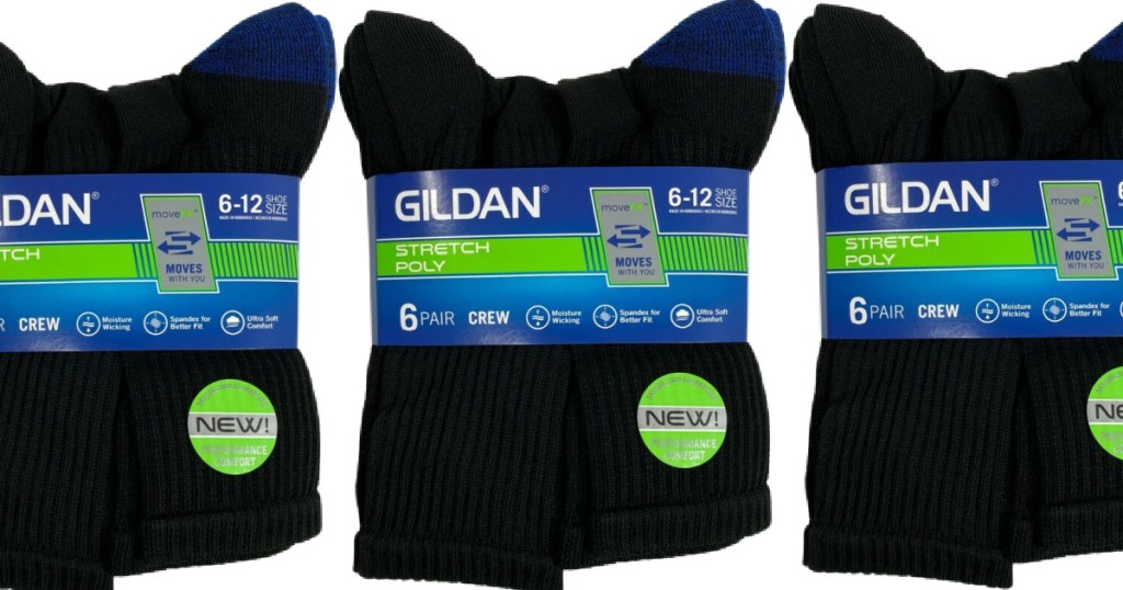 Gildan Crew Socks