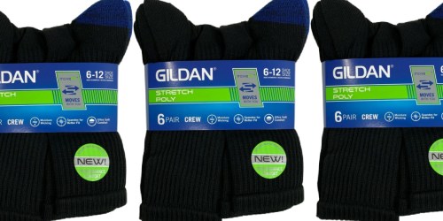 Gildan Men’s Crew Socks 12-Pack Only $7.98 on Amazon or Walmart.com (Regularly $15)