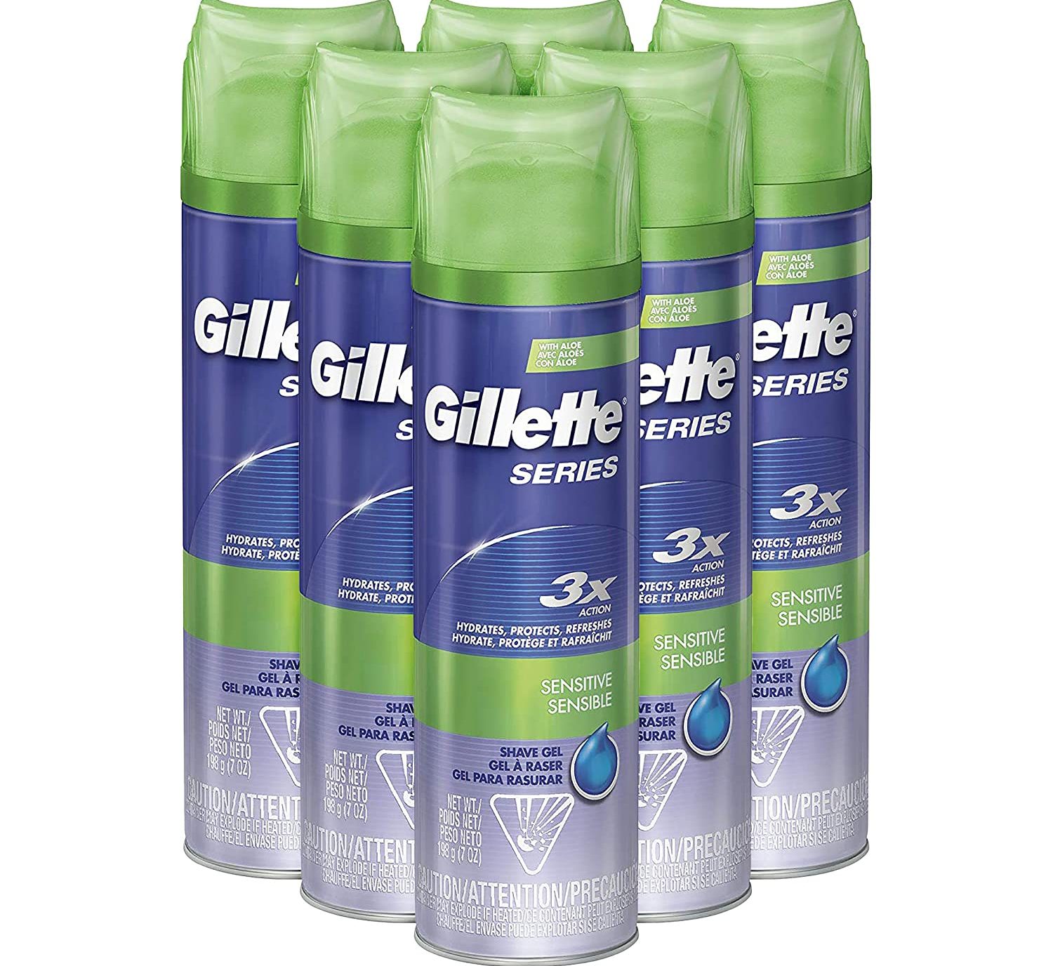 Gillette Sensitive Shave Gel