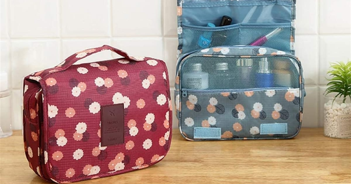 Hanging Travel Toiletry Bag,cosmetic And Bath Organizer Bag - Temu