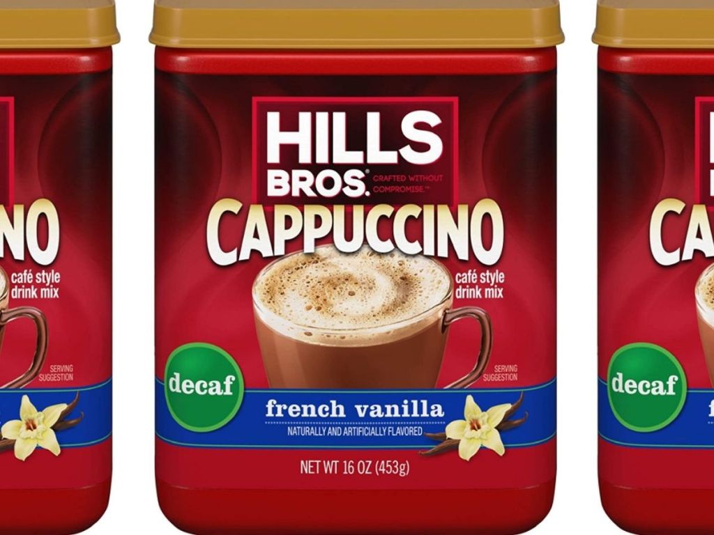 Hills Bros French Vanilla Decaf Cappuccino