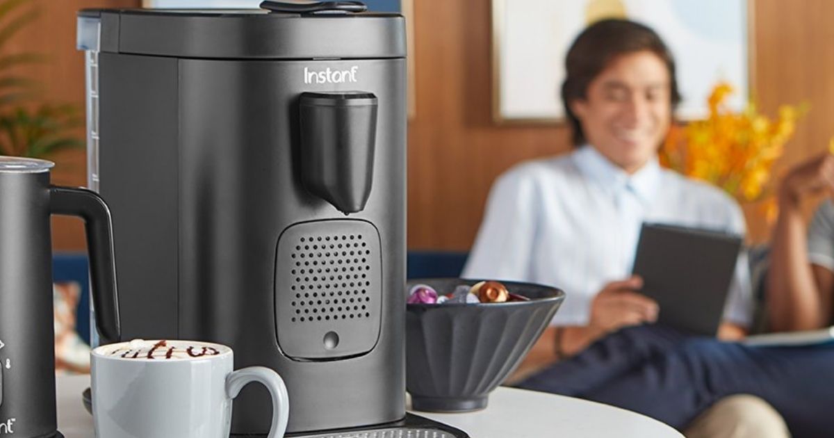 Instant Pot Instant Pod Coffeemaker. Uses Pods or Your Own Coffee