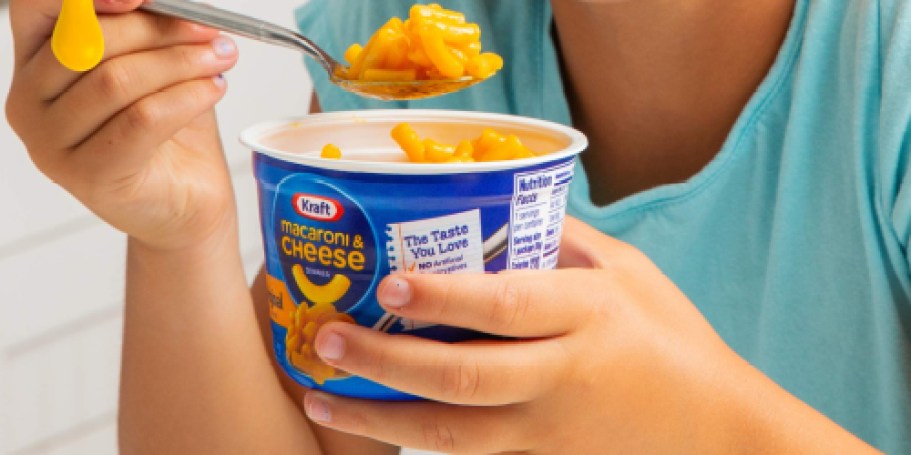 Kraft Mac & Cheese Cup 4-Pack Only $1.87 Shipped on Amazon (Just 47¢ Each)