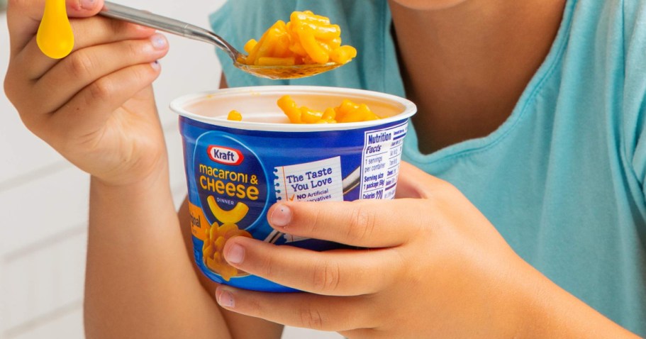 Kraft Mac & Cheese Cup 4-Pack Only $1.87 Shipped on Amazon (Just 47¢ Each)