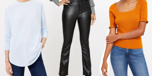 Up to 90% Off LOFT Women’s Jeans, Tops, Sweaters & More