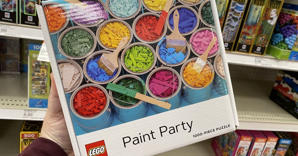 Lego Pain Party 1,000 Piece Puzzle 