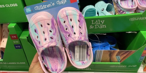 Kids Clogs Only $4.99 & Adult Styles Just $5.99 at ALDI