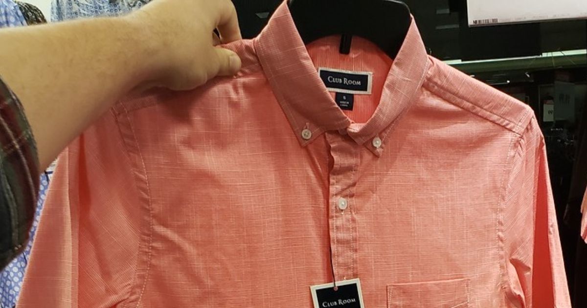 Men's Dress Shirts from $7.96 on Macy's.com (Regularly $50)