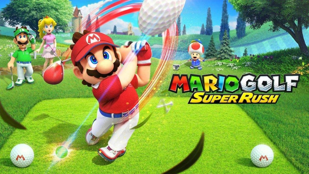Mario Golf Super Rush game cover