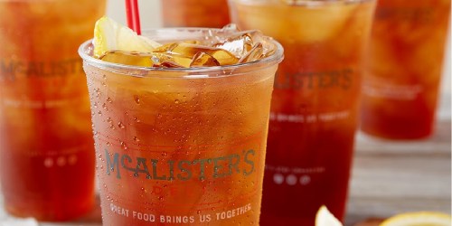 McAlister’s Deli 1-Month Tea Pass Only $6.99 | First 20 Customers on 6/10 Score FREE Pass & Tumbler