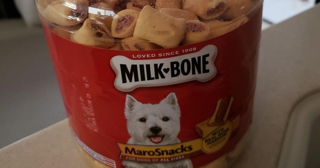 Milk Bone MaroSnacks Tub