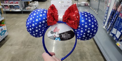 Patriotic Minnie Mouse Ears Headbands Only $5.98 at Walmart