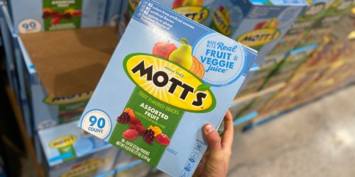 Mott’s Fruit Snacks 90-Count Box Just $6.98 at Costco | Made with Fruit & Veggie Juice
