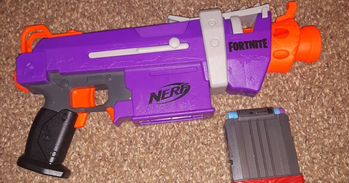 NERF Fortnite SMG-E Blaster Only $10.99 on Target.com (Regularly $22)