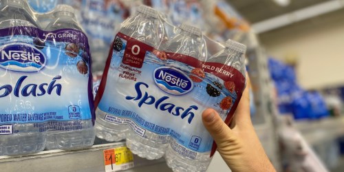 New $1/1 Nestle Splash Water Printable Coupon = 6-Packs Just 30¢ Each After Cash Back at Walmart