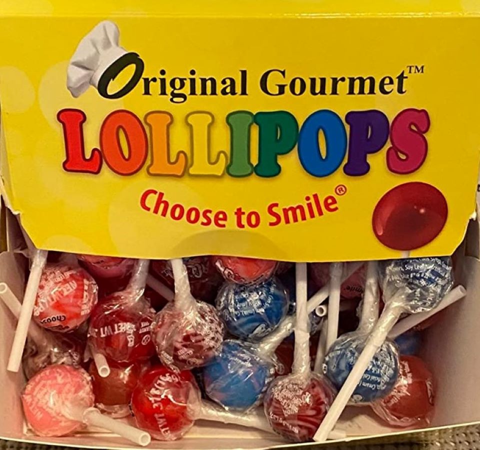 box of lollipops