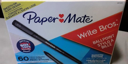 Paper Mate Ballpoint Pens 60-Count Only 96¢ on Staples.com (Regularly $10)