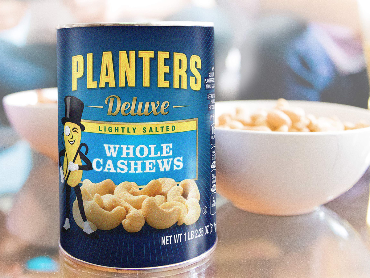 planters whole lightly salted cashews