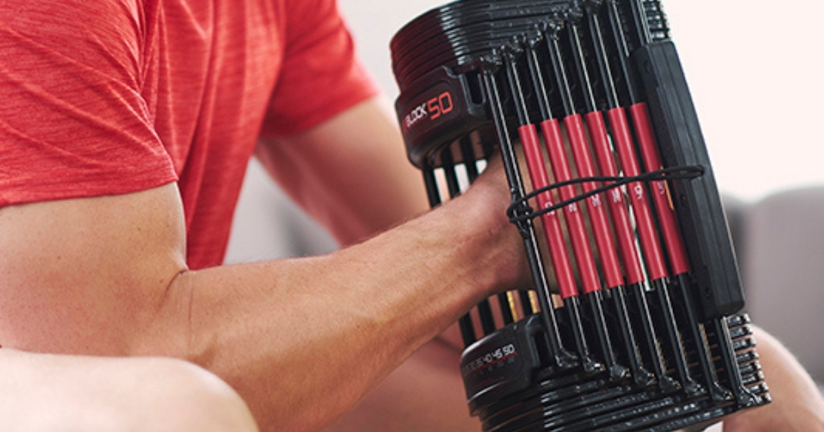 Up to $200 Off PowerBlock Adjustable Weights + Free Prime Shipping