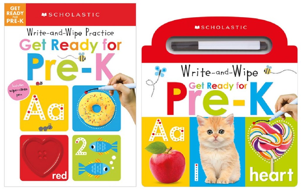 Scholastic Write and Wipe board books