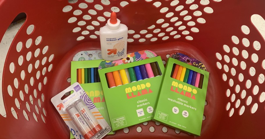 Up to 60% Off Target School Supplies | Crayons, Pencils & More from 25¢