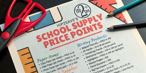 Our 2023 Best Prices for School Supplies List is Here (AND Free Printable)