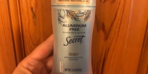 Secret Aluminum Free Deodorants as Low as 34¢ After Walgreens Rewards